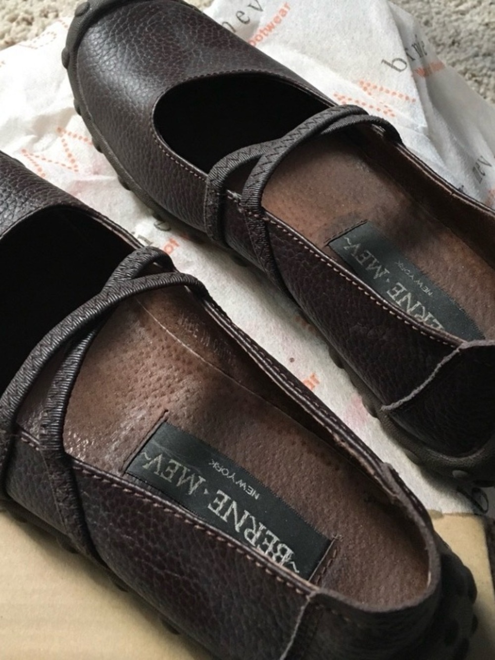 Brown Mary Jane Casual Shoes